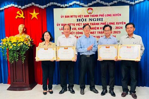 TP. Long Xuyên: Nhiều tập thể, cá nhân hoàn thành xuất sắc nhiệm vụ công tác mặt trận