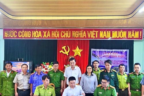 Ký kết quy chế phối hợp quản lý, bảo vệ rừng Kon Ka Kinh