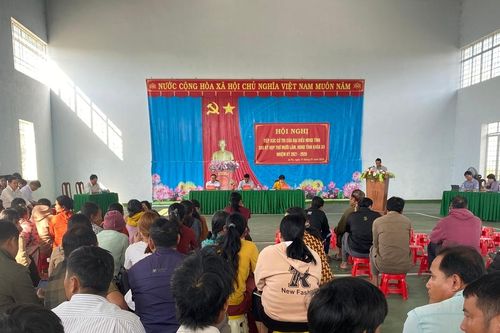 Cử tri xã Ia Kdăm kiến nghị một số vấn đề bức thiết