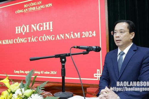 Công an tỉnh triển khai công tác năm 2024