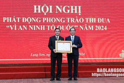 Công an tỉnh phát động phong trào thi đua 'Vì an ninh Tổ quốc' năm 2024