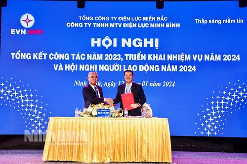 Năm 2023, sản lượng điện thương phẩm của PC Ninh Bình đạt gần 2.500 triệu kWh