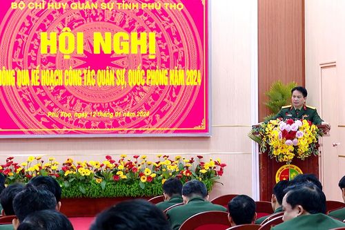 Thông qua kế hoạch công tác quân sự, quốc phòng năm 2024