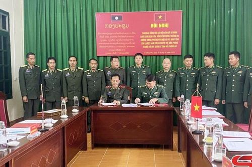 Hội nghị giao ban công tác biên giới