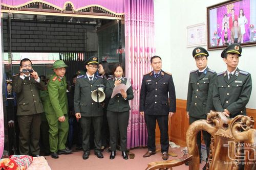Tổ chức cưỡng chế thi hành án đối với ông Ngô Văn Tân