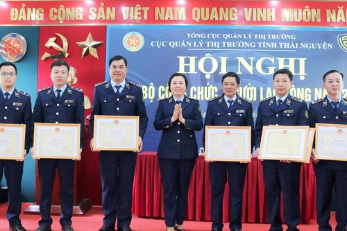 Cục Quản lý thị trường Thái Nguyên: Dẫn đầu toàn ngành trong thực hiện nhiệm vụ