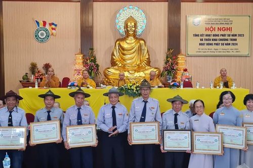 Phân ban Gia đình Phật tử T.Ư hiện có 990 đơn vị sinh hoạt tại 32 tỉnh, thành trong cả nước