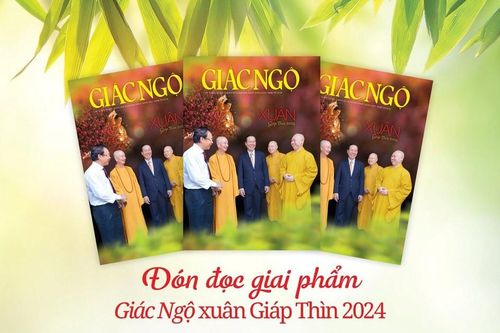 Đang phát hành giai phẩm Giác Ngộ xuân Giáp Thìn 2024