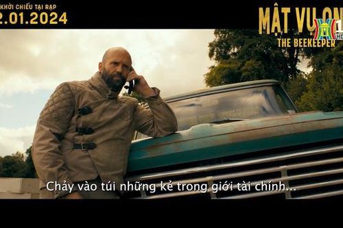 Sao hành động Jason Statham trở lại trong phim 'Mật vụ ong'