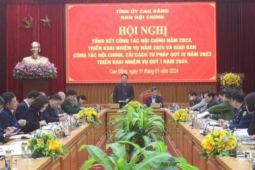 Bí thư Tỉnh ủy Trần Hồng Minh: Tăng cường công tác thanh tra, kiểm tra, giám sát Đảng, chủ động ngăn ngừa tham nhũng, tiêu cực