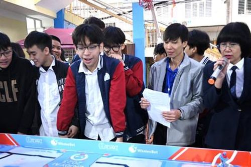 Học sinh quận Hoàn Kiếm lần đầu tham gia cuộc thi lập trình robot