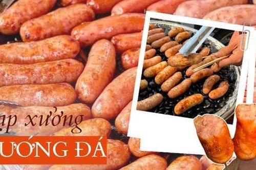 Lạp xưởng nướng đá được giới trẻ từ Bắc tới Nam săn lùng, đi đâu để 'bắt trend'?