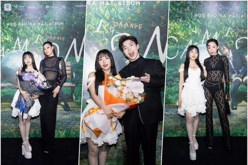 Dàn sao chúc mừng Orange ra mắt album Cam'On