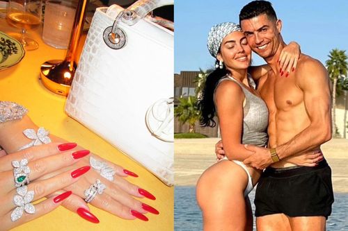 Trang sức 5 triệu USD và cuộc sống như mơ của bạn gái Ronaldo
