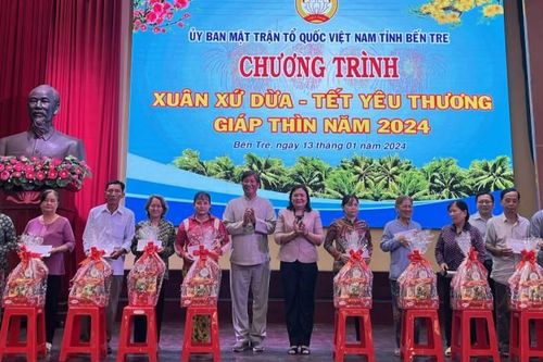 Bến Tre tổ chức chương trình 'Xuân xứ Dừa - Tết yêu thương'