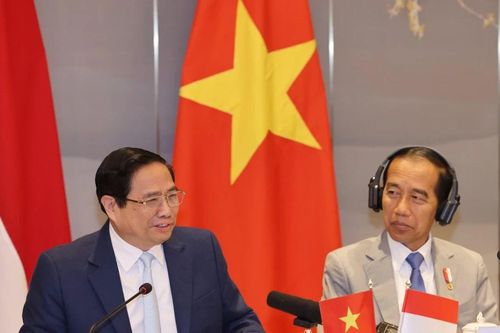 Thủ tướng Phạm Minh Chính và Tổng thống Indonesia kêu gọi doanh nghiệp hai nước tăng cường hợp tác, đầu tư