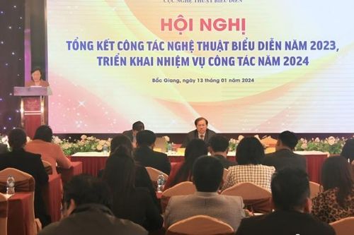 Thứ trưởng Tạ Quang Đông: Nghệ thuật biểu diễn cần nhiều tác phẩm xứng tầm