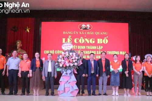 Thêm một Chi bộ doanh nghiệp tư nhân được thành lập ở Quỳ Hợp