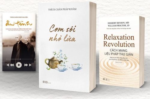 Ra mắt sách 'Cơm sôi nhỏ lửa' và 'Cách mạng liệu pháp thư giãn'