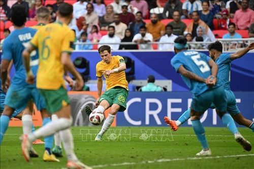 Asian Cup 2023: Australia ra quân thắng lợi 2-0 trước Ấn Độ