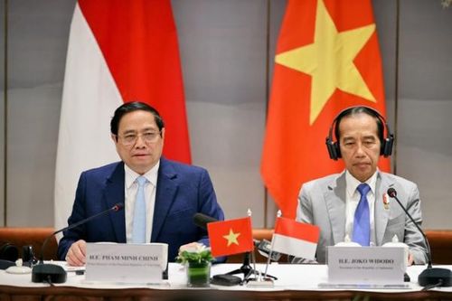 Thủ tướng Phạm Minh Chính: Việt Nam khuyến khích Indonesia đầu tư vào các ngành kinh tế mới nổi