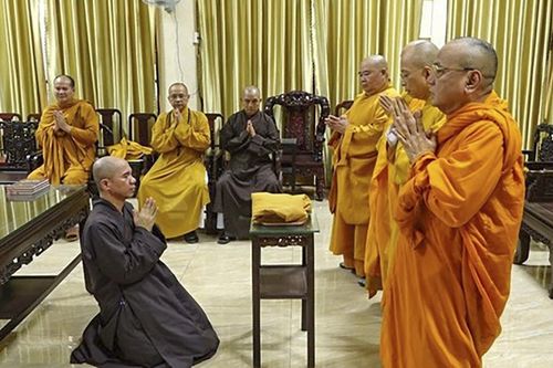 Tu sĩ Thích Nhuận Nghi ở chùa Từ Đức (Đồng Nai) nhận lỗi và xin hoàn tục