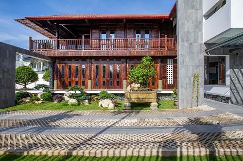 Ngôi nhà gỗ hiện đại