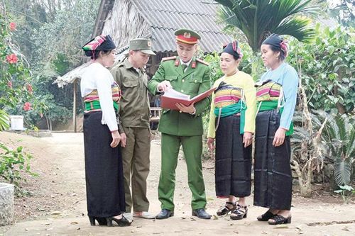 Công an huyện Ngọc Lặc tăng cường đấu tranh trấn áp tội phạm