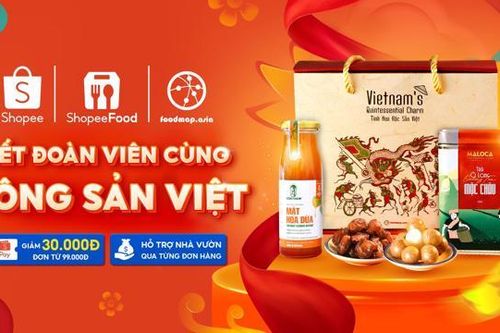 Trước Tết Giáp Thìn, sàn thương mại điện tử tạo cầu nối giữa người dùng và nông sản Việt qua livestream