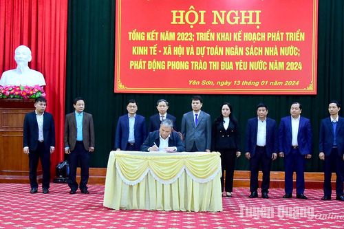 Yên Sơn phấn đấu hoàn thành tổng thu ngân sách Nhà nước gần 1.079 tỷ đồng