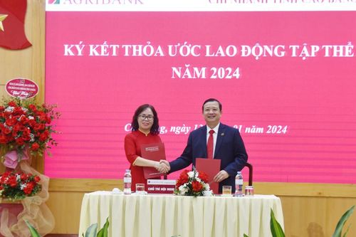 Agribank Cao Bằng hội nghị đại biểu người lao động năm 2024