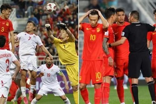 Bàn thắng của ĐT Trung Quốc bị hủy trong trận đấu với ĐT Tajikistan là đúng hay sai?