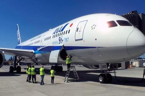 Máy bay Boeing 737-800 quay trở lại do nứt cửa sổ buồng lái ở Nhật Bản