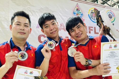 Việt Nam giành thêm Huy chương Bạc tại Giải Bắn súng Vô địch châu Á 2024