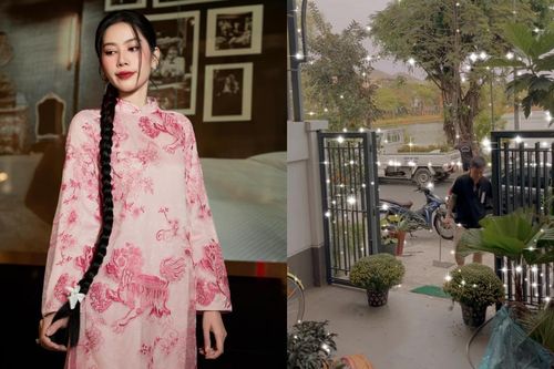 Nam Em khoe một góc trong nhà mới, được chồng sắp cưới hết mực cưng chiều