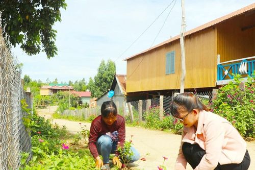Phụ nữ Gia Lai chung tay xây dựng nông thôn mới