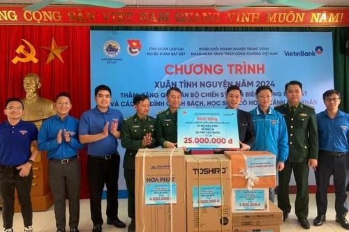 Nhiều hoạt động xuân tình nguyện của tuổi trẻ hướng về vùng cao