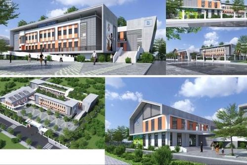 Thiết kế điển hình trường tiểu học kết hợp điểm tránh trú bão lụt