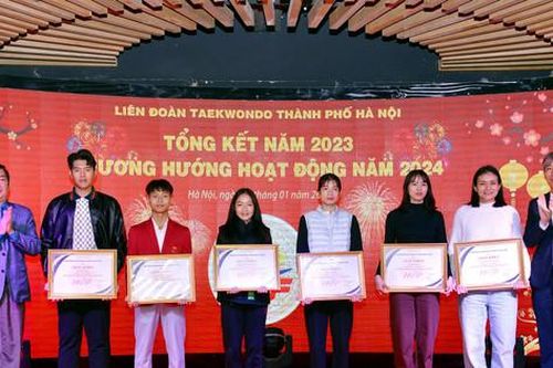 Hơn 12.000 người thường xuyên tập luyện taekwondo tại Hà Nội