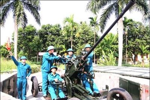 Bí quyết huấn luyện giỏi của dân quân pháo phòng không tỉnh Hải Dương