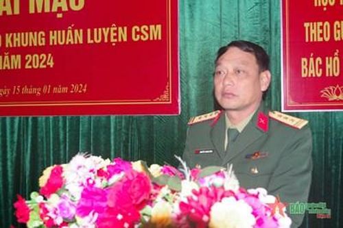 Trung đoàn 880 (Bộ CHQS tỉnh Lai Châu): Tập huấn cán bộ khung huấn luyện chiến sĩ mới năm 2024