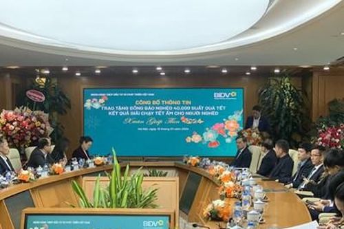 BIDV dành 20 tỷ đồng tặng quà Tết cho đồng bào nghèo