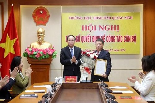 Quảng Ninh công bố quyết định về công tác cán bộ