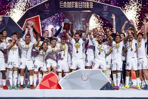 Vinicius lập hat-trick, Real Madrid đoạt Siêu cúp Tây Ban Nha