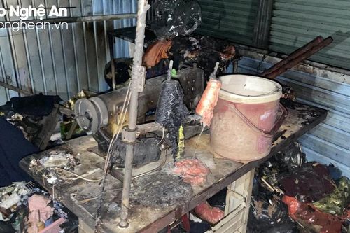 Xác định nguyên nhân gây ra vụ cháy tại chợ Đước (TP.Vinh)