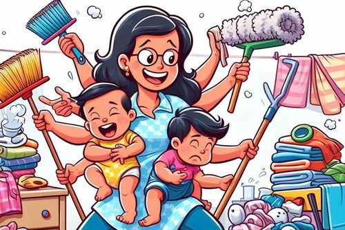 Chia sẻ việc nhà - câu chuyện không có hồi kết của các gia đình