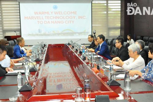 Công ty Marvell tìm hiểu môi trường, cơ hội hợp tác đầu tư vi mạch bán dẫn tại Đà Nẵng