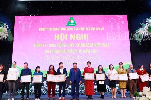 Doanh thu xổ số kiến thiết tại thành phố Lào Cai năm 2023 đạt hơn 61,8 tỷ đồng