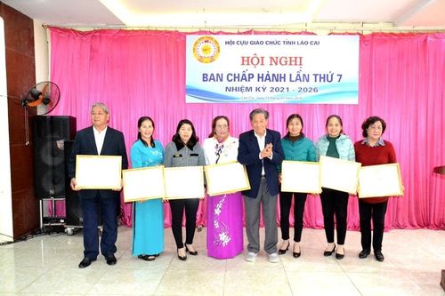 Hội Cựu giáo chức Lào Cai đề ra nhiệm vụ, mục tiêu năm 2024