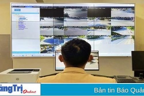 Phát hiện 513 trường hợp vi phạm trật tự an toàn giao thông qua hệ thống camera giám sát trong 1 tháng
